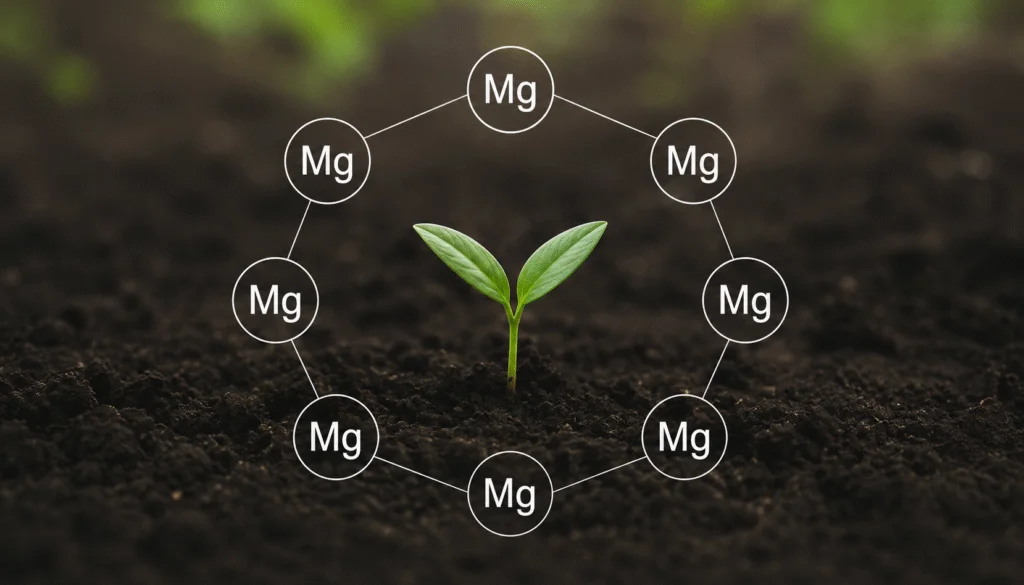magnésio nas plantas