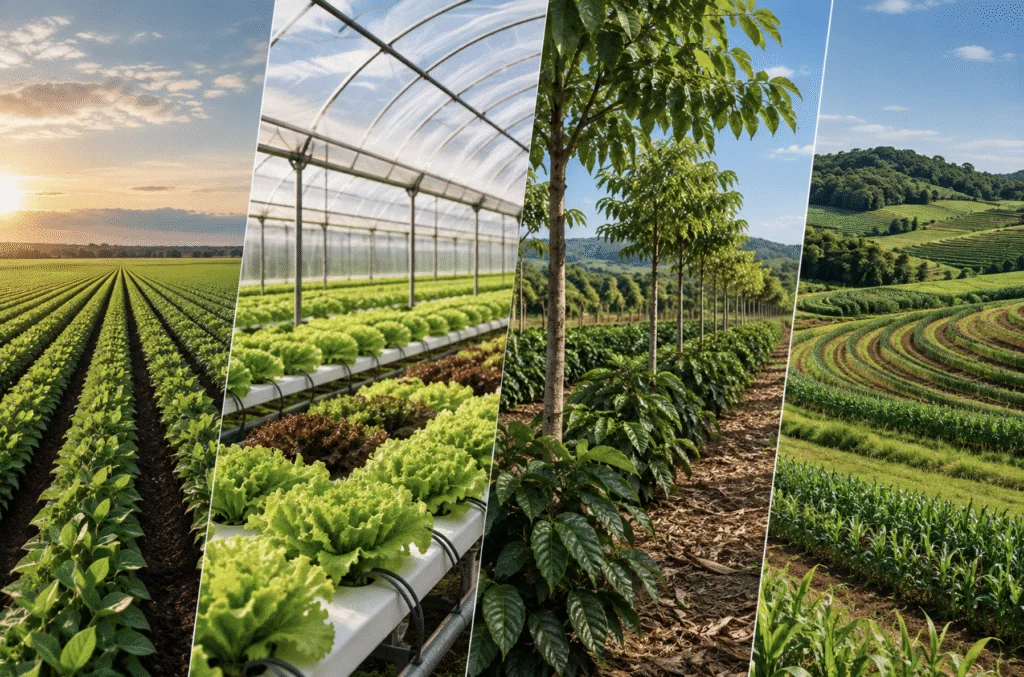 tipos de agricultura